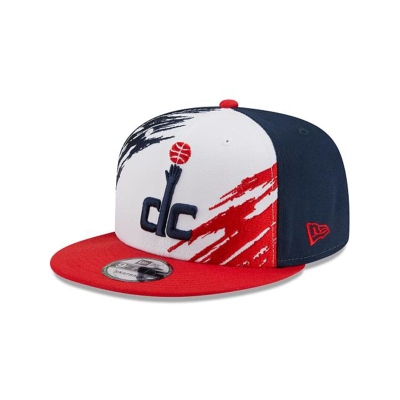 Washington Wizards Gorra | New Era NBA Splatter 9fifty Snapback Cap Mexico - Azules
